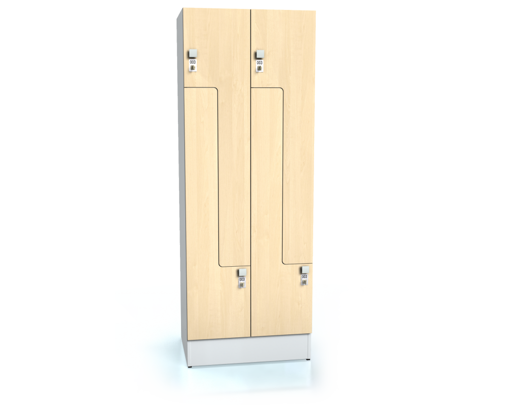 Premium Schränke mit Tür in Z-Form ALFORT DD 1920 x 700 x 520